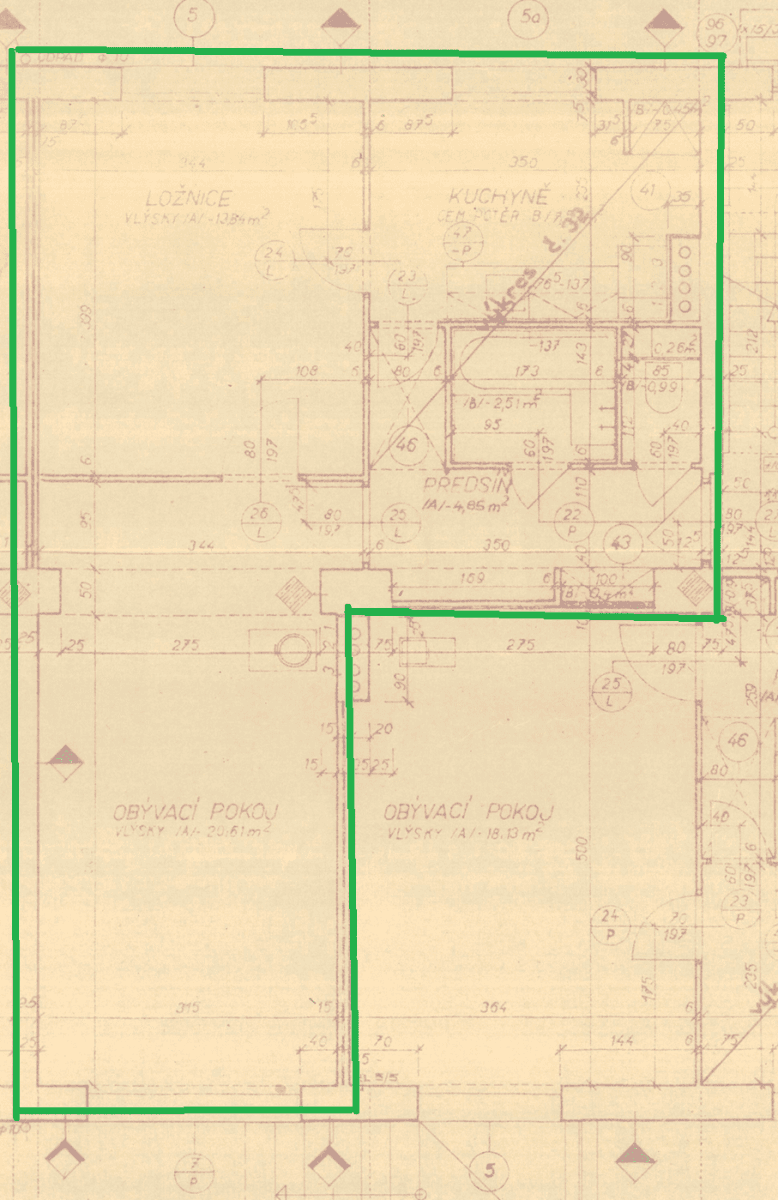Pronájem bytu 2+1 51 m², Na Královkách, Kuřim, Jihomoravský kraj Pronájem bytu 2+1 51 m², Na Královkách, Kuřim, Jihomoravský kraj