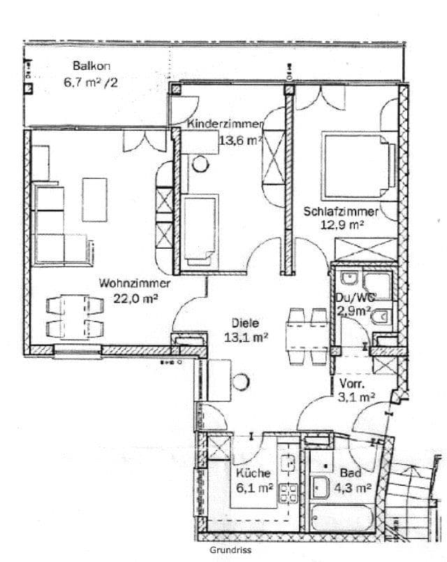 Pronájem bytu 3+kk 85 m², Preziosastraße 5a, München, Bavorsko Pronájem bytu 3+kk 85 m², Preziosastraße 5a, München, Bavorsko
