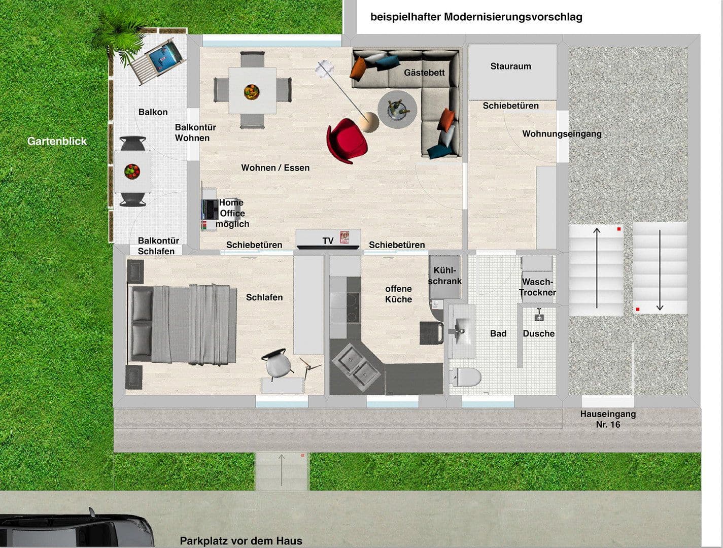 Prodej bytu 2+1 50 m², Mittelstraße 16, Berlin-Steglitz, Berlín Prodej bytu 2+1 50 m², Mittelstraße 16, Berlin-Steglitz, Berlín