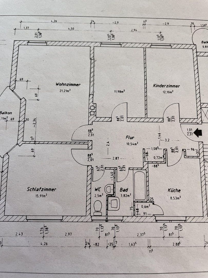 Pronájem bytu 4+1 90 m², Schieder-Schwalenberg, Severní Porýní-Vestfálsko Pronájem bytu 4+1 90 m², Schieder-Schwalenberg, Severní Porýní-Vestfálsko