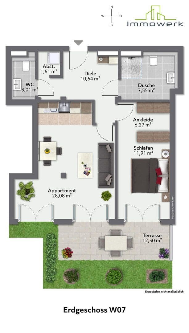 Prodej bytu 2+1 73 m², Geigenbauerstraße 24-26, Füssen, Bavorsko Prodej bytu 2+1 73 m², Geigenbauerstraße 24-26, Füssen, Bavorsko