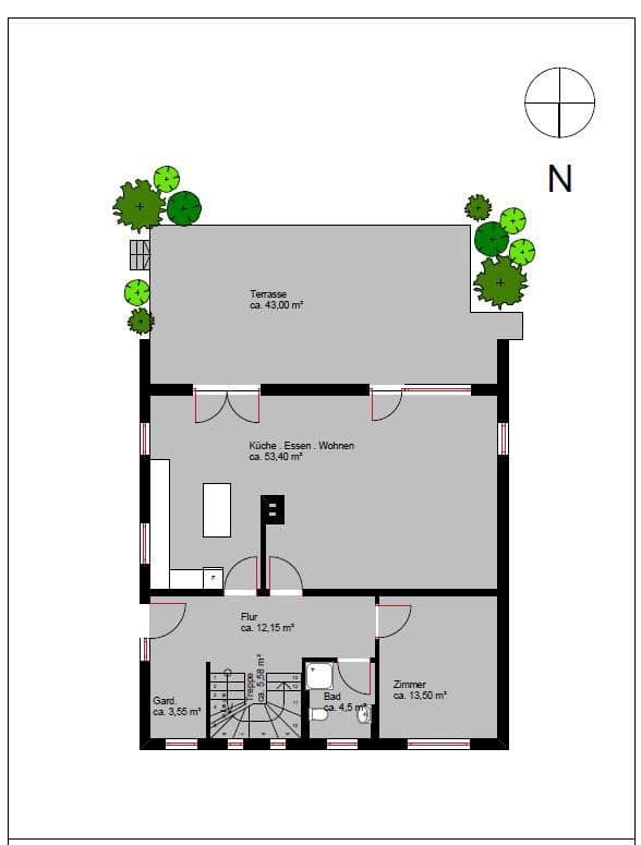 Prodej domu 171 m², pozemek 641 m², Buchenstieg 22, Hamburg, Hamburg Prodej domu 171 m², pozemek 641 m², Buchenstieg 22, Hamburg, Hamburg