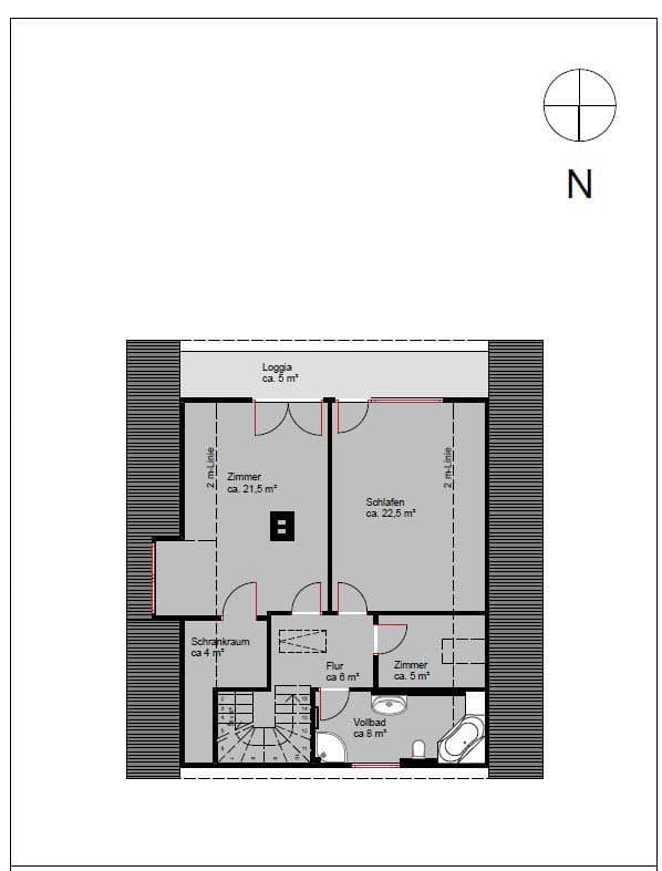 Prodej domu 171 m², pozemek 641 m², Buchenstieg 22, Hamburg, Hamburg Prodej domu 171 m², pozemek 641 m², Buchenstieg 22, Hamburg, Hamburg