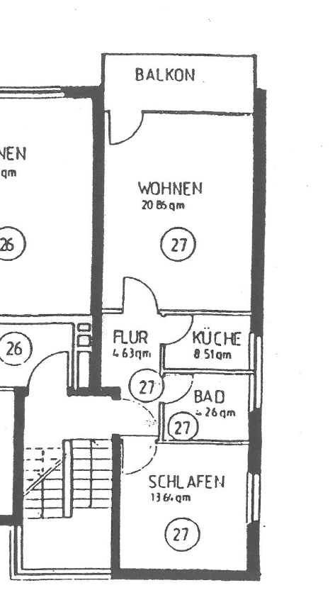 Pronájem bytu 2+1 47 m², Ahltener Straße 57, Lehrte, Dolní Sasko Pronájem bytu 2+1 47 m², Ahltener Straße 57, Lehrte, Dolní Sasko