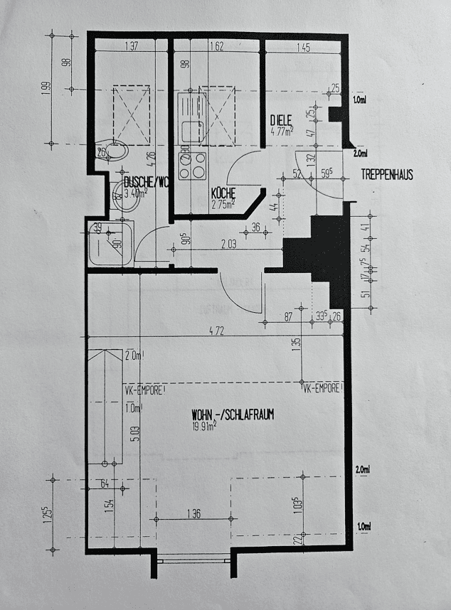 Prodej bytu 2+1 55 m², München, Bavorsko Prodej bytu 2+1 55 m², München, Bavorsko