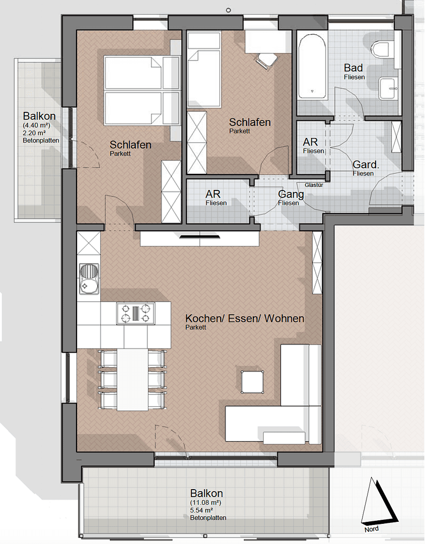 Pronájem bytu 3+1 84 m², Freilassing, Bavorsko Pronájem bytu 3+1 84 m², Freilassing, Bavorsko