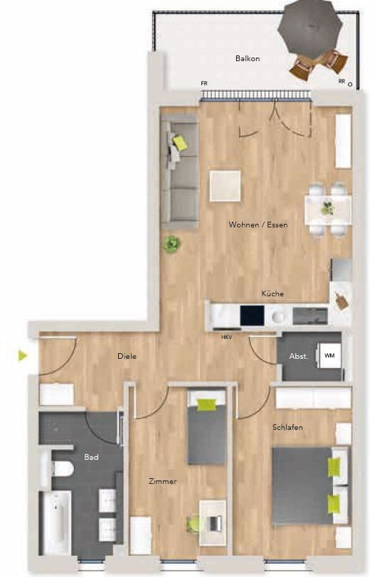 Pronájem bytu 3+1 80 m², Bahnhofstraße 2b, Bad Schönborn, Bádensko-Württembersko Pronájem bytu 3+1 80 m², Bahnhofstraße 2b, Bad Schönborn, Bádensko-Württembersko