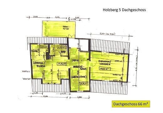 Pronájem bytu 2+kk 66 m², Holzberg 5, Helmstedt, Dolní Sasko Pronájem bytu 2+kk 66 m², Holzberg 5, Helmstedt, Dolní Sasko