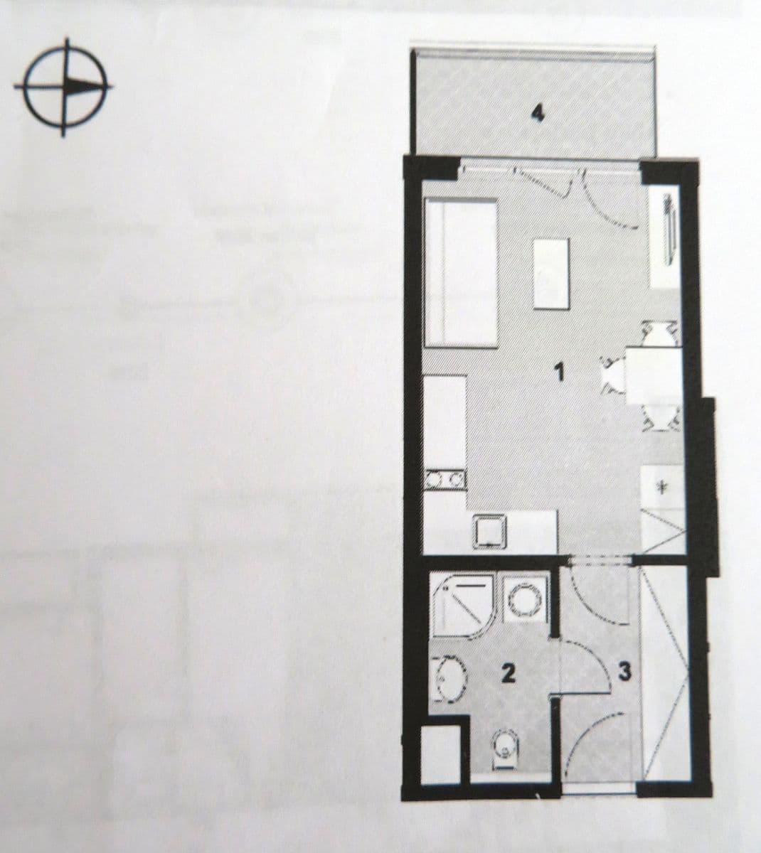 Pronájem bytu 1+kk 29 m², Do Zahrádek Ⅰ, Praha, Praha Pronájem bytu 1+kk 29 m², Do Zahrádek Ⅰ, Praha, Praha