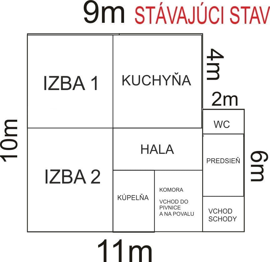 Prodej domu 100 m², pozemek 777 m², 1. mája, Leopoldov, Trnavský kraj Prodej domu 100 m², pozemek 777 m², 1. mája, Leopoldov, Trnavský kraj