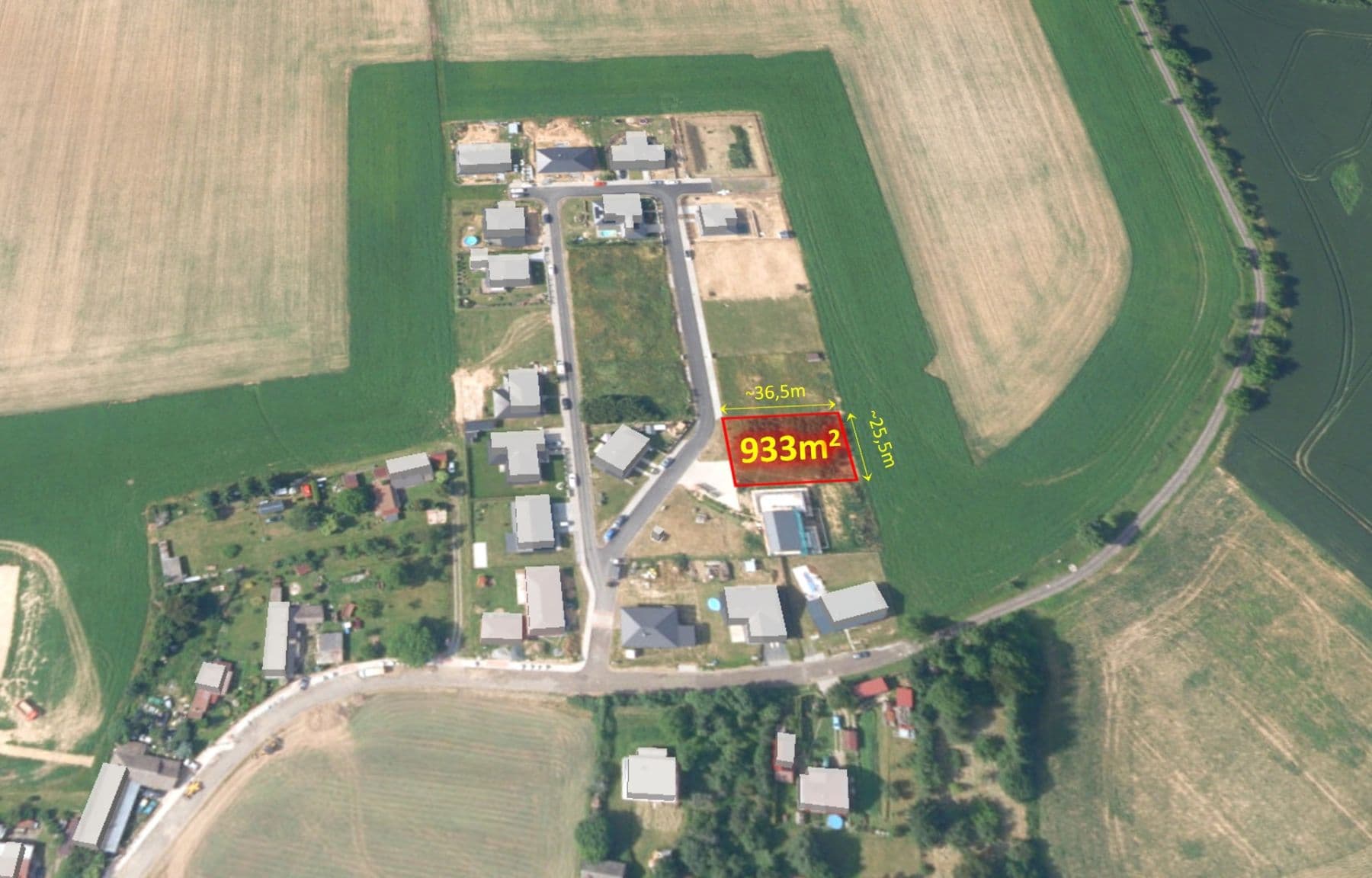 Prodej pozemku 933 m², Malešov, Středočeský kraj Prodej pozemku 933 m², Malešov, Středočeský kraj