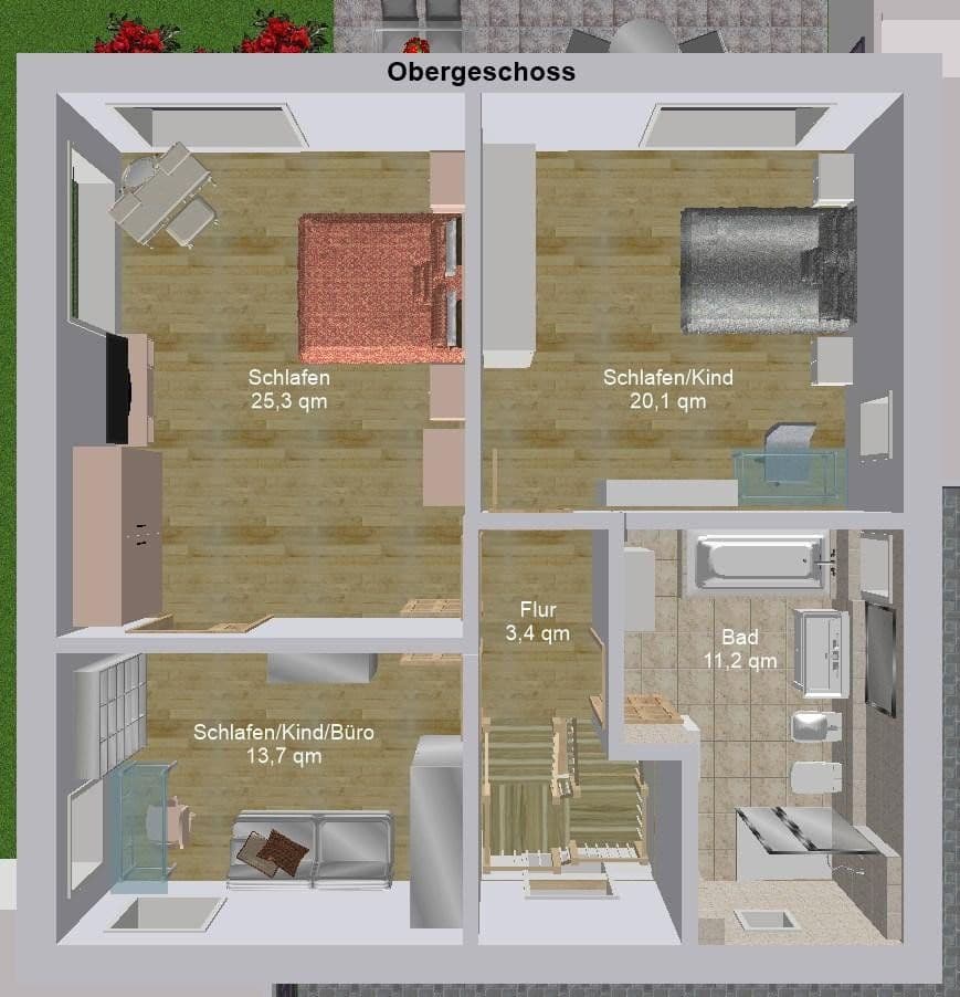 Prodej domu 158 m², pozemek 400 m², Rosenheim, Bavorsko Prodej domu 158 m², pozemek 400 m², Rosenheim, Bavorsko