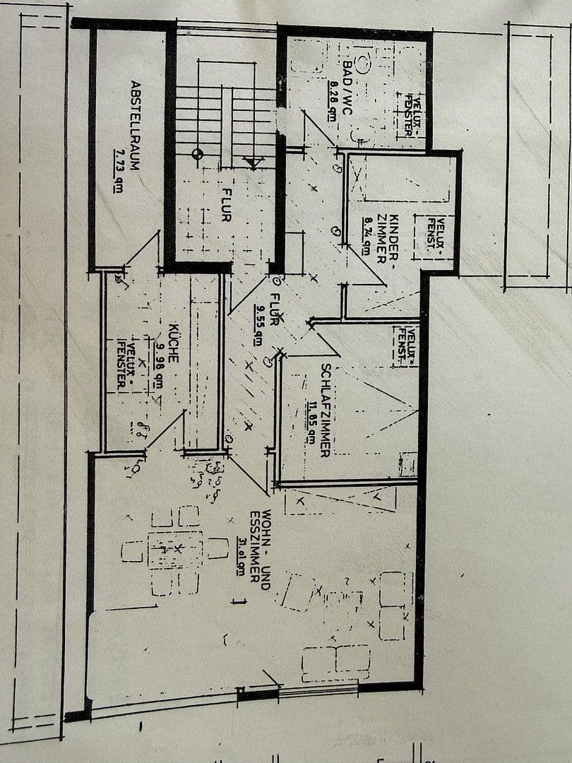Pronájem bytu 3+1 85 m², Rheinböllen, Porýní-Falc Pronájem bytu 3+1 85 m², Rheinböllen, Porýní-Falc