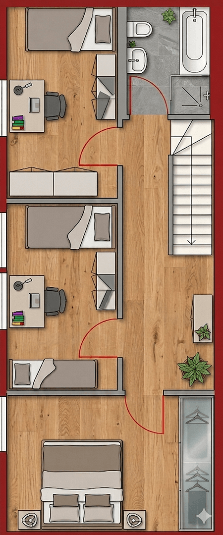 Pronájem bytu 4+kk 132 m², Hamburg, Hamburg Pronájem bytu 4+kk 132 m², Hamburg, Hamburg
