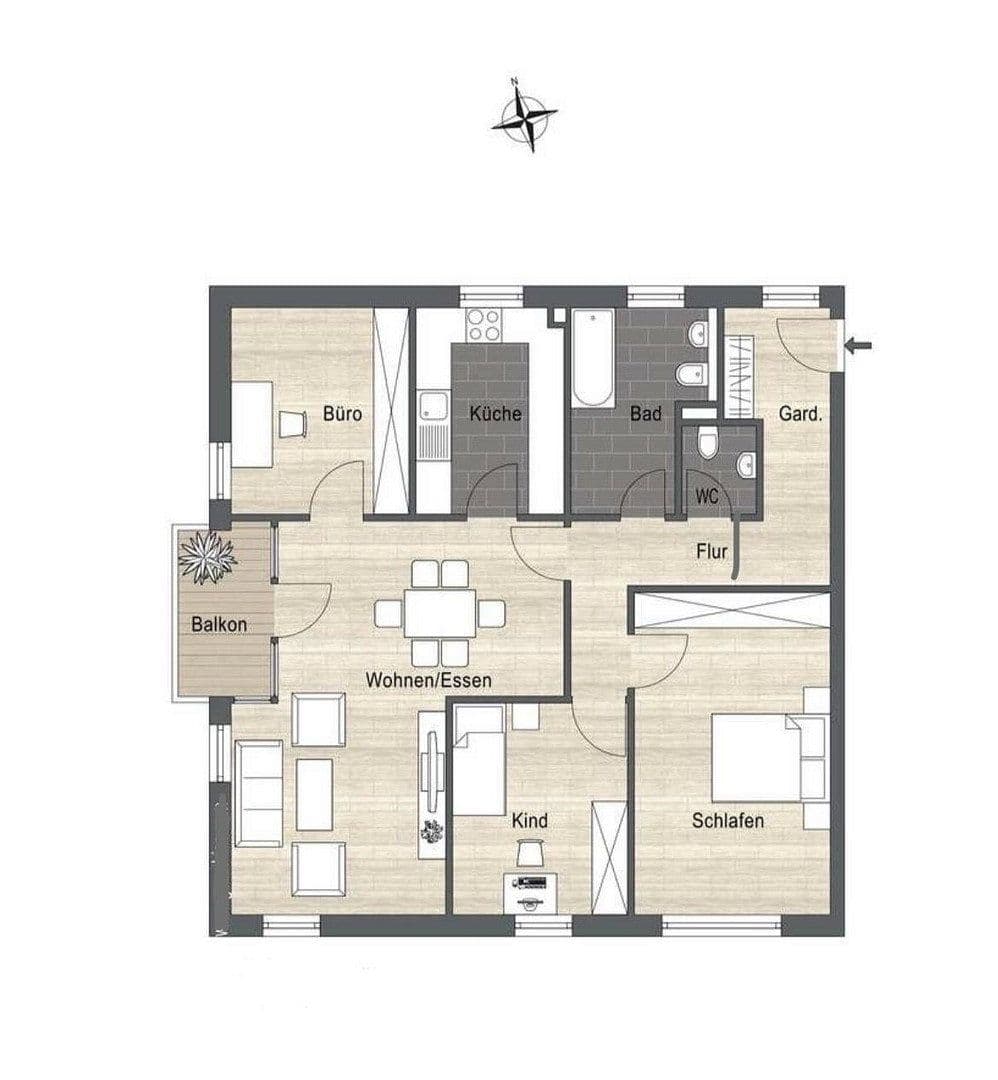 Prodej bytu 4+kk 96 m², Lange Straße 36, Erbach, Bádensko-Württembersko Prodej bytu 4+kk 96 m², Lange Straße 36, Erbach, Bádensko-Württembersko