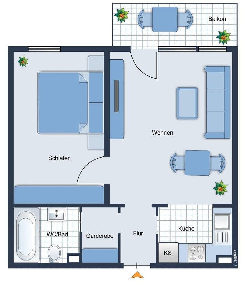 Pronájem bytu 2+1 50 m², Schleißheimer Str. 182, München, Bavorsko Pronájem bytu 2+1 50 m², Schleißheimer Str. 182, München, Bavorsko