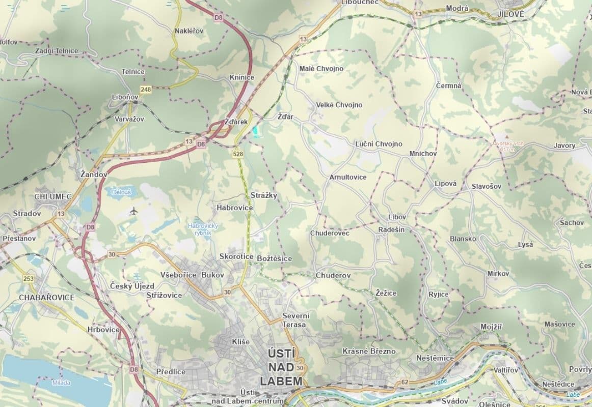 Prodej pozemku 5.191 m², Velké Chvojno, Ústecký kraj Prodej pozemku 5.191 m², Velké Chvojno, Ústecký kraj