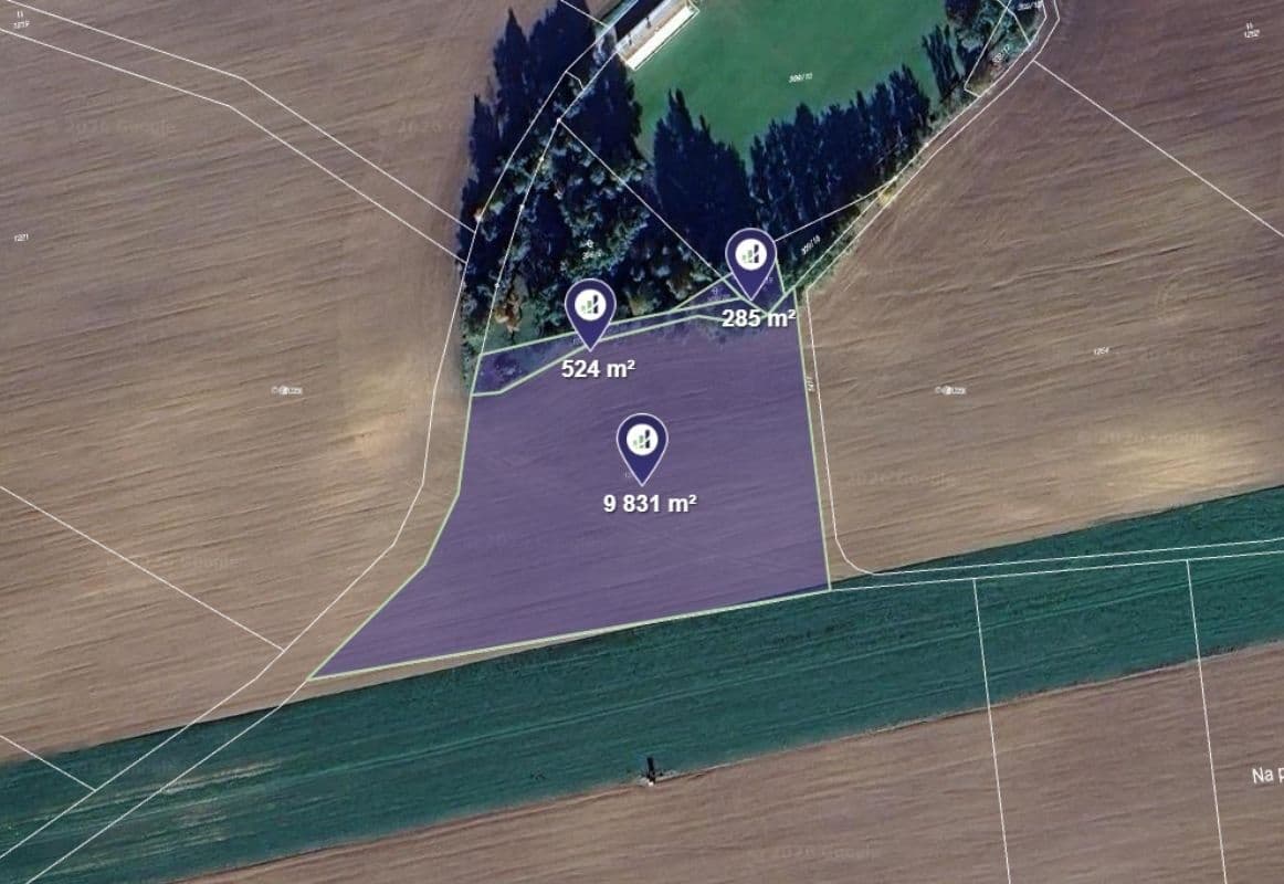Prodej pozemku 3.547 m², Kvíčovice, Plzeňský kraj Prodej pozemku 3.547 m², Kvíčovice, Plzeňský kraj