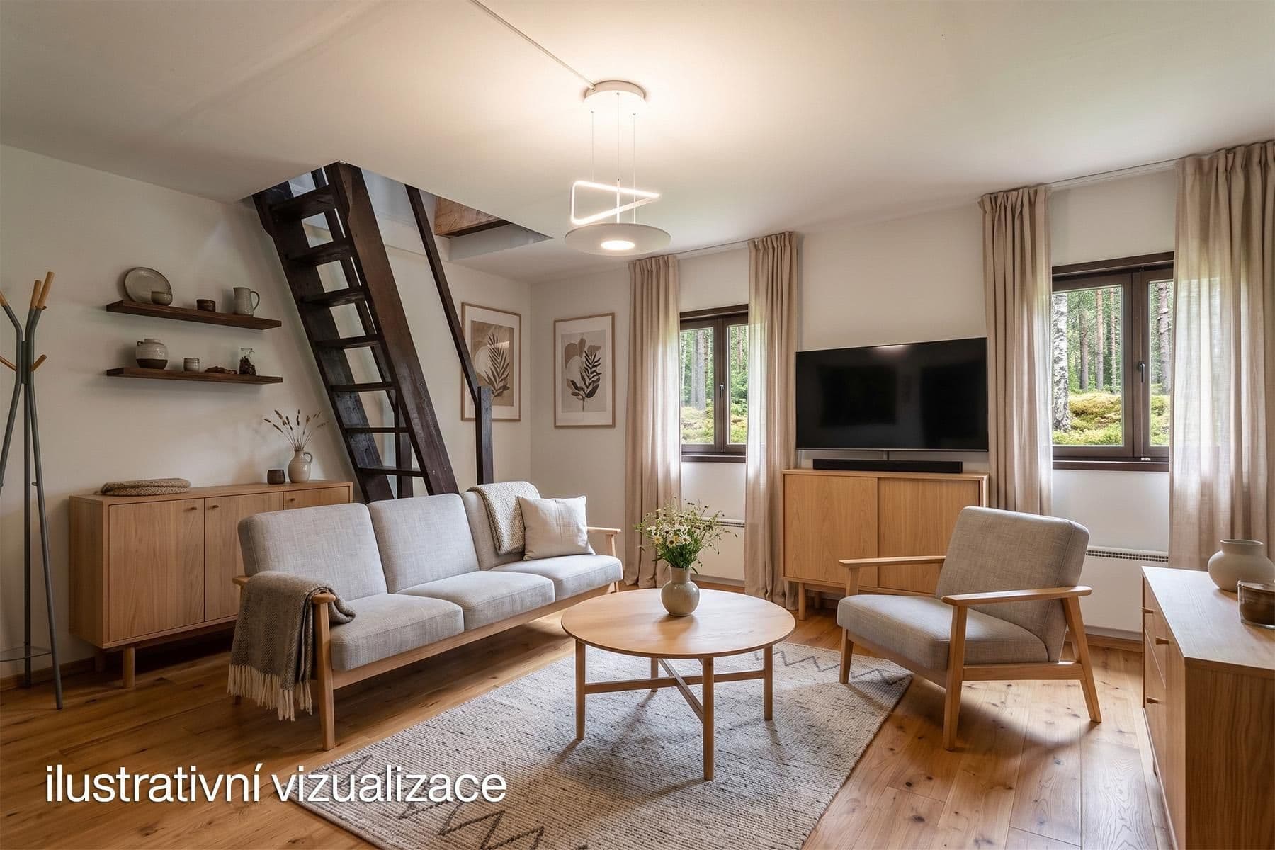 Prodej chaty, chalupy 50 m², pozemek 2.736 m², Slapy, Jihočeský kraj Prodej chaty, chalupy 50 m², pozemek 2.736 m², Slapy, Jihočeský kraj