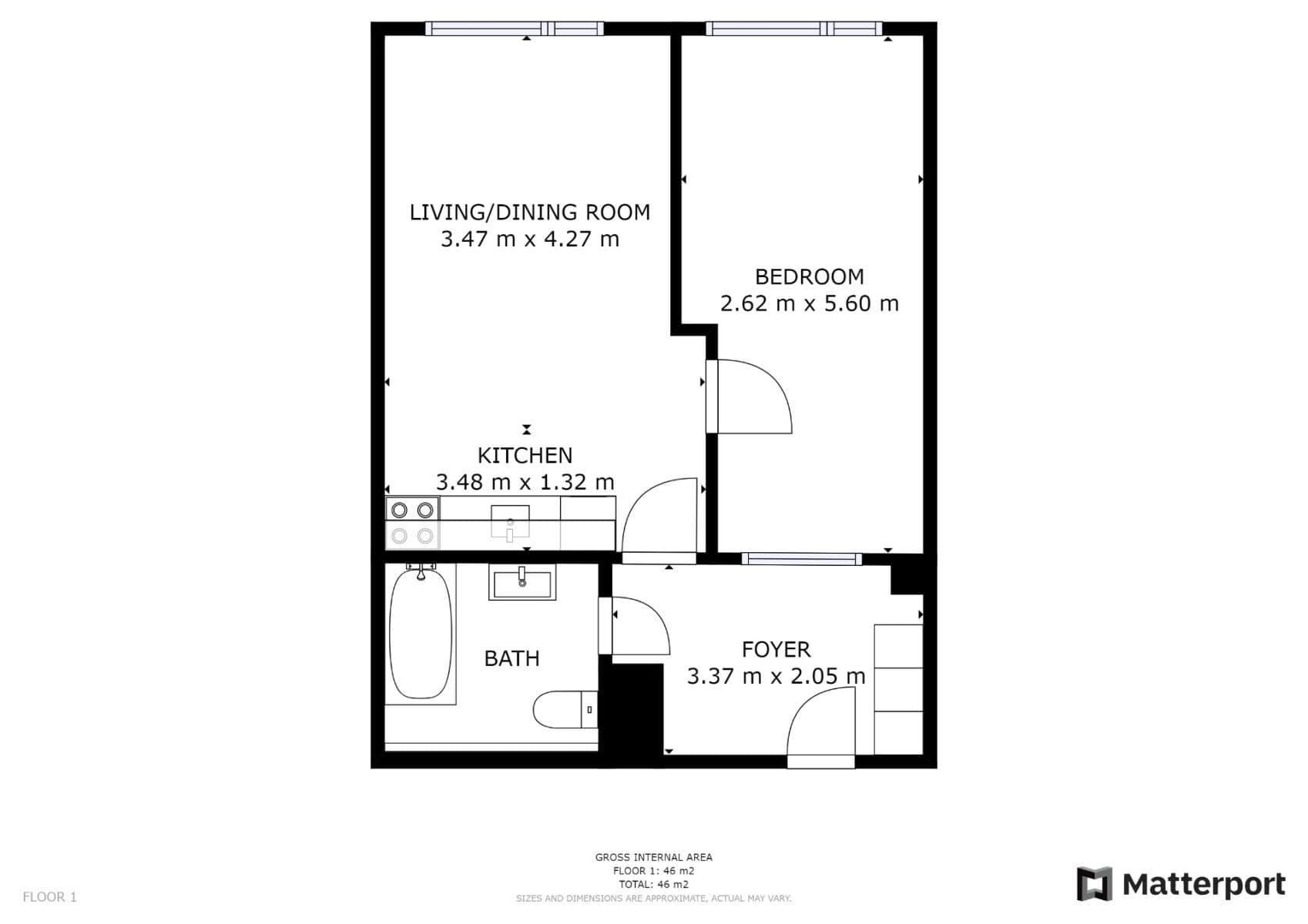 Pronájem bytu 2+kk 41 m², Cílkova, Praha, Praha Pronájem bytu 2+kk 41 m², Cílkova, Praha, Praha