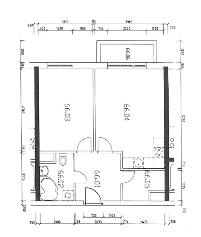 Pronájem bytu 2+kk 52 m², Mattioliho, Praha, Praha Pronájem bytu 2+kk 52 m², Mattioliho, Praha, Praha