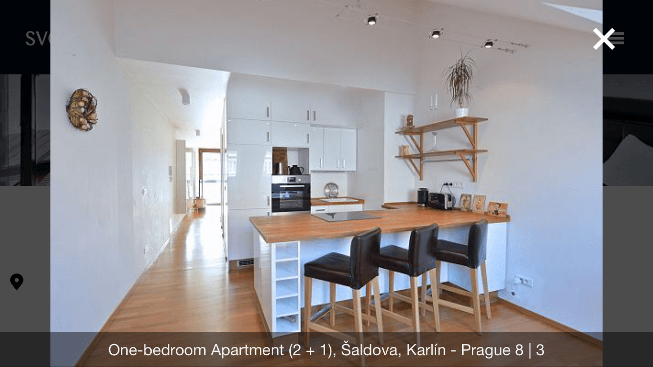 Pronájem bytu 3+kk 103 m², Šaldova, Praha, Praha Pronájem bytu 3+kk 103 m², Šaldova, Praha, Praha