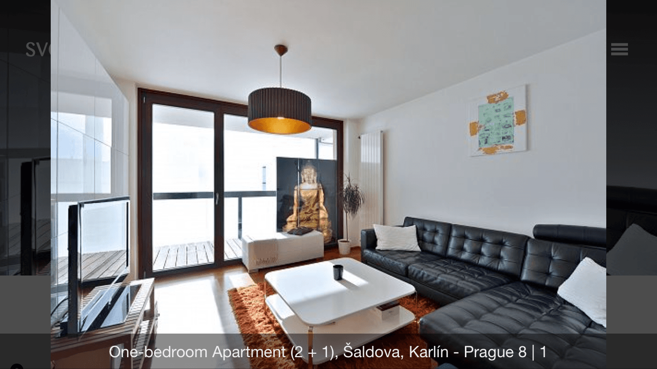 Pronájem bytu 3+kk 103 m², Šaldova, Praha, Praha Pronájem bytu 3+kk 103 m², Šaldova, Praha, Praha