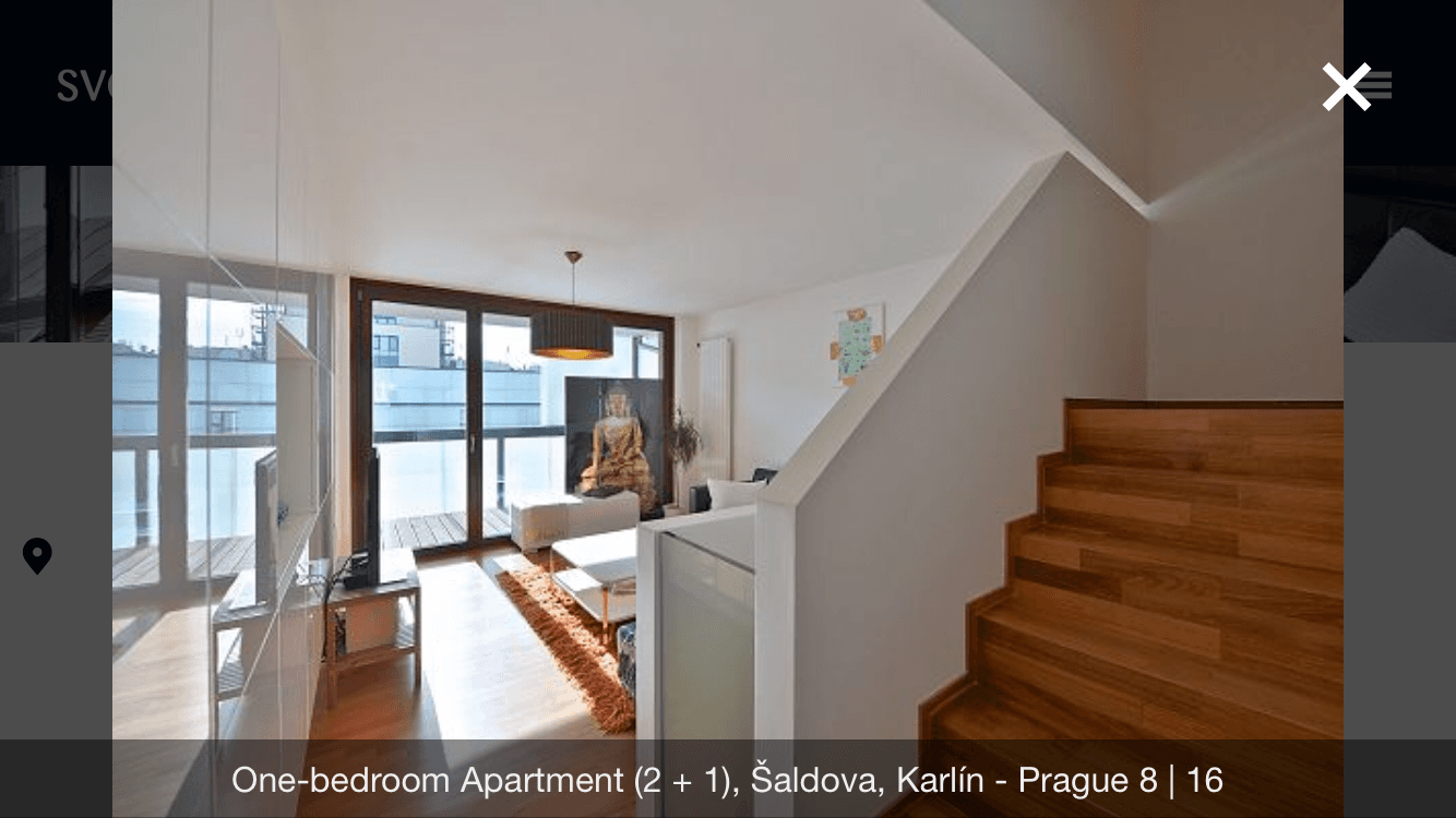 Pronájem bytu 3+kk 103 m², Šaldova, Praha, Praha Pronájem bytu 3+kk 103 m², Šaldova, Praha, Praha