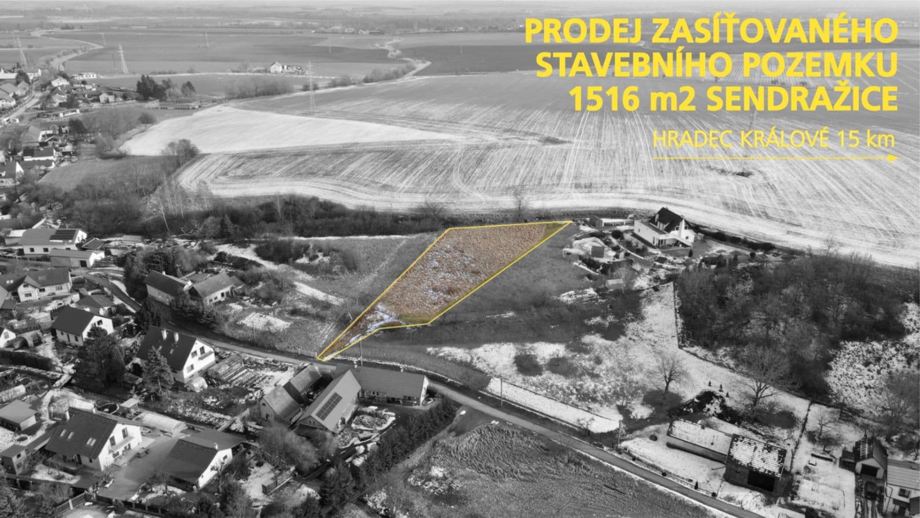 Prodej pozemku 1.516 m², Sendražice, Královéhradecký kraj Prodej pozemku 1.516 m², Sendražice, Královéhradecký kraj