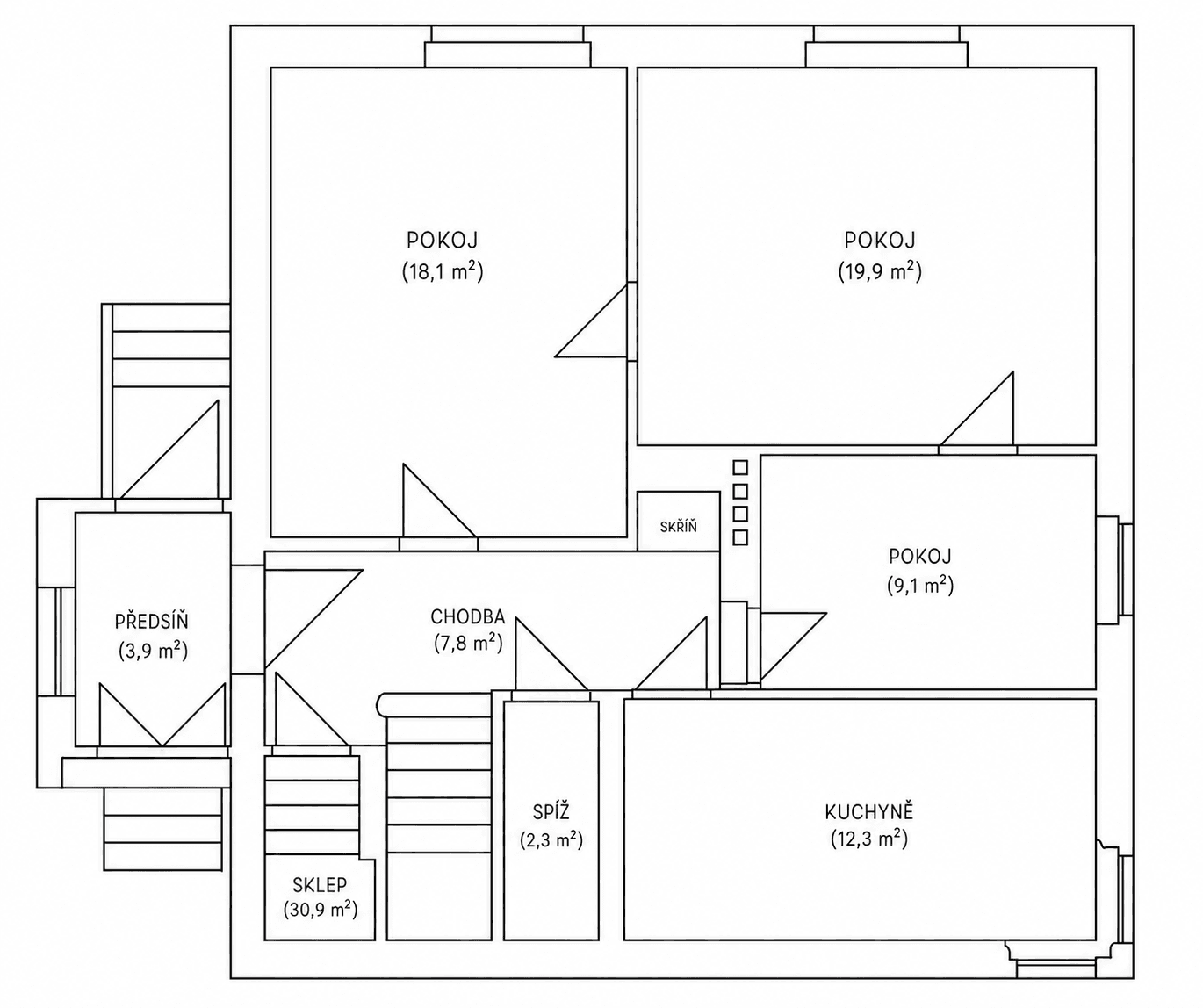 Prodej domu 225 m², pozemek 407 m², Za zahradami, Šternberk, Olomoucký kraj Prodej domu 225 m², pozemek 407 m², Za zahradami, Šternberk, Olomoucký kraj