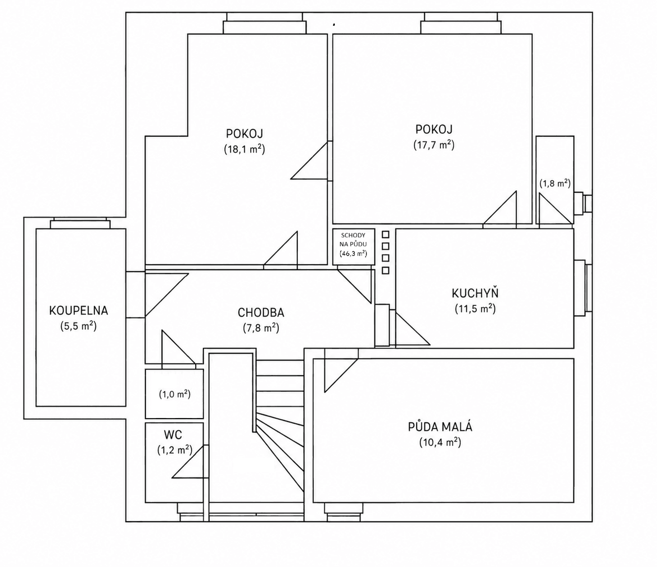 Prodej domu 225 m², pozemek 407 m², Za zahradami, Šternberk, Olomoucký kraj Prodej domu 225 m², pozemek 407 m², Za zahradami, Šternberk, Olomoucký kraj
