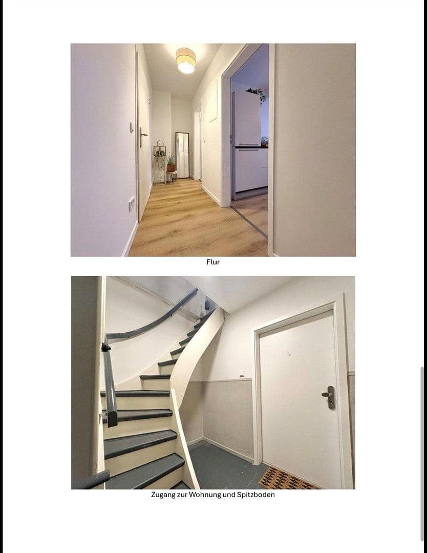 Pronájem bytu 2+kk 49 m², Wusthoffstraße 11, Essen, Severní Porýní-Vestfálsko Pronájem bytu 2+kk 49 m², Wusthoffstraße 11, Essen, Severní Porýní-Vestfálsko