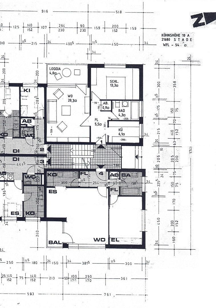 Prodej bytu 2+1 53 m², Stade, Dolní Sasko Prodej bytu 2+1 53 m², Stade, Dolní Sasko