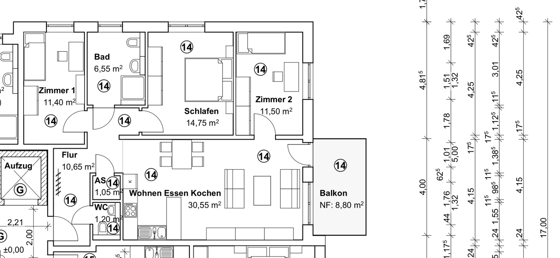 Pronájem bytu 4+1 92 m², Hirschaid, Bavorsko Pronájem bytu 4+1 92 m², Hirschaid, Bavorsko