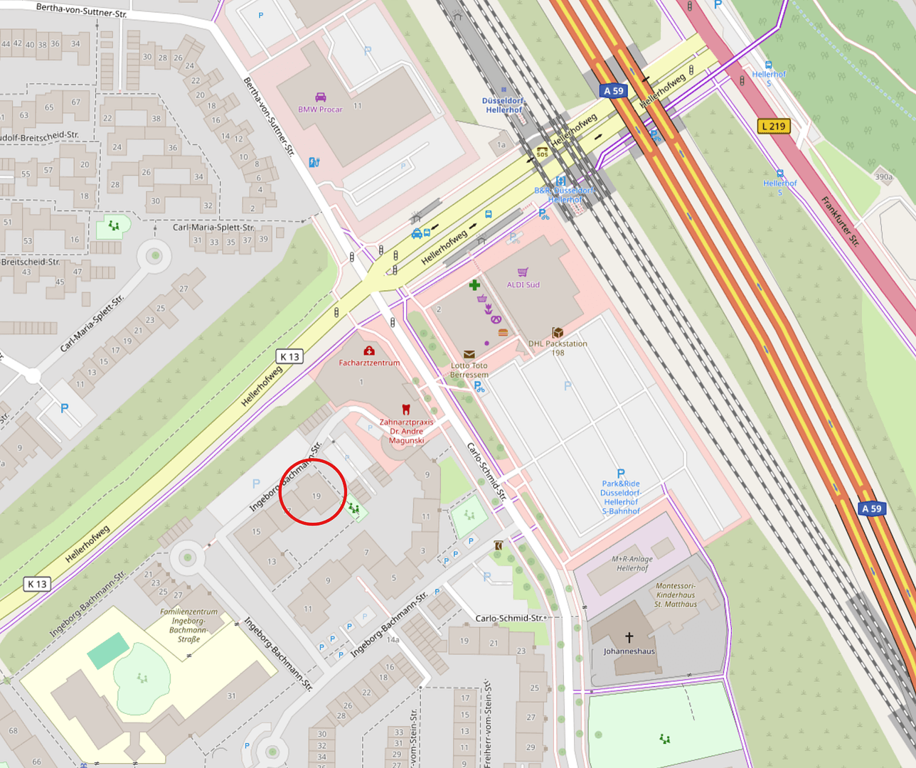 Prodej bytu 2+1 59 m², Ingeborg-Bachmann-Straße 19, Düsseldorf, Severní Porýní-Vestfálsko Prodej bytu 2+1 59 m², Ingeborg-Bachmann-Straße 19, Düsseldorf, Severní Porýní-Vestfálsko