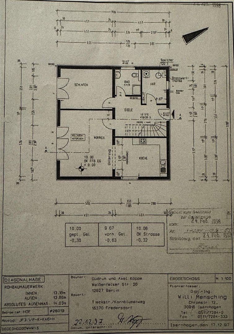 Prodej domu 137 m², pozemek 476 m², Fredersdorf-Vogelsdorf, Braniborsko Prodej domu 137 m², pozemek 476 m², Fredersdorf-Vogelsdorf, Braniborsko