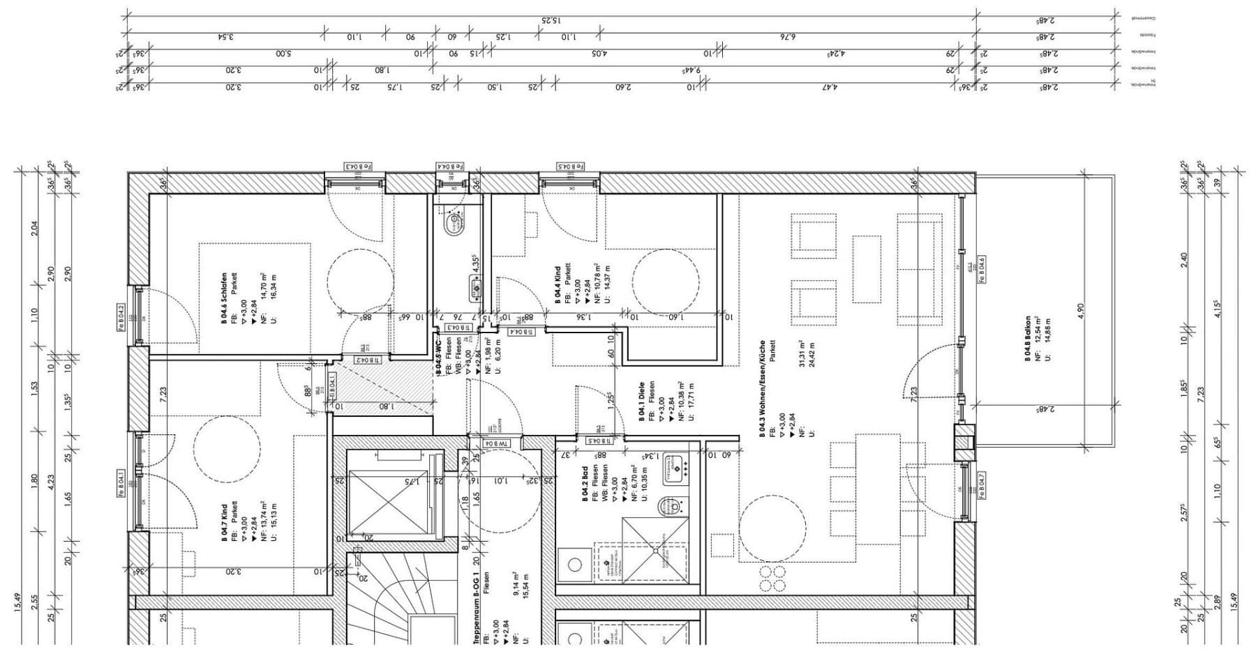 Prodej bytu 4+1 96 m², Lerchenstraße 10a, Poing, Bavorsko Prodej bytu 4+1 96 m², Lerchenstraße 10a, Poing, Bavorsko
