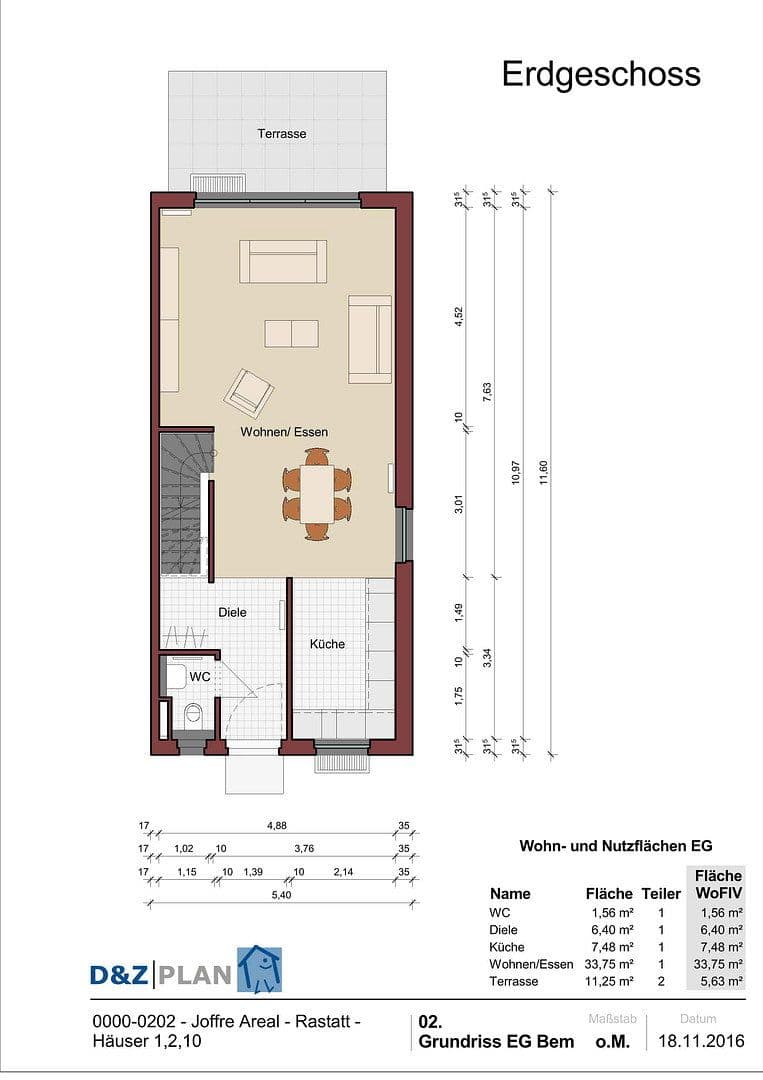Prodej domu 153 m², pozemek 239 m², Rastatt, Bádensko-Württembersko Prodej domu 153 m², pozemek 239 m², Rastatt, Bádensko-Württembersko