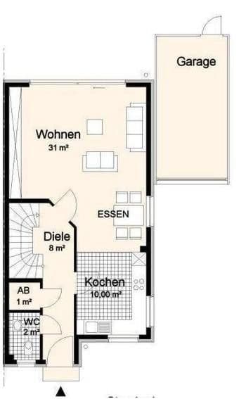 Pronájem domu 140 m², pozemek 270 m², Mülheim an der Ruhr, Severní Porýní-Vestfálsko Pronájem domu 140 m², pozemek 270 m², Mülheim an der Ruhr, Severní Porýní-Vestfálsko