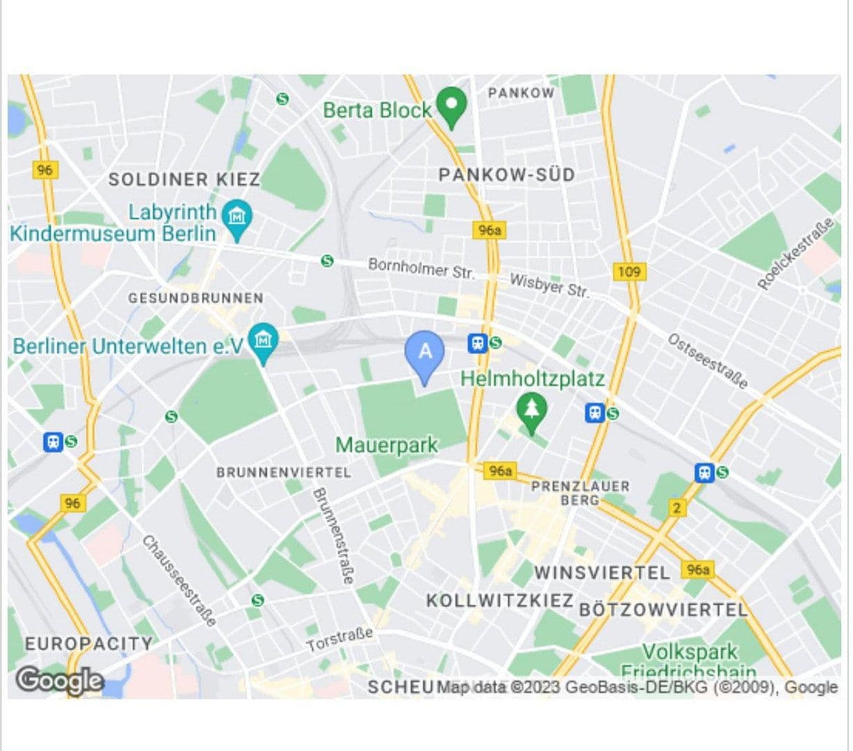 Pronájem bytu 2+1 43 m², Sonnenburger Straße 55, Berlin, Berlín Pronájem bytu 2+1 43 m², Sonnenburger Straße 55, Berlin, Berlín
