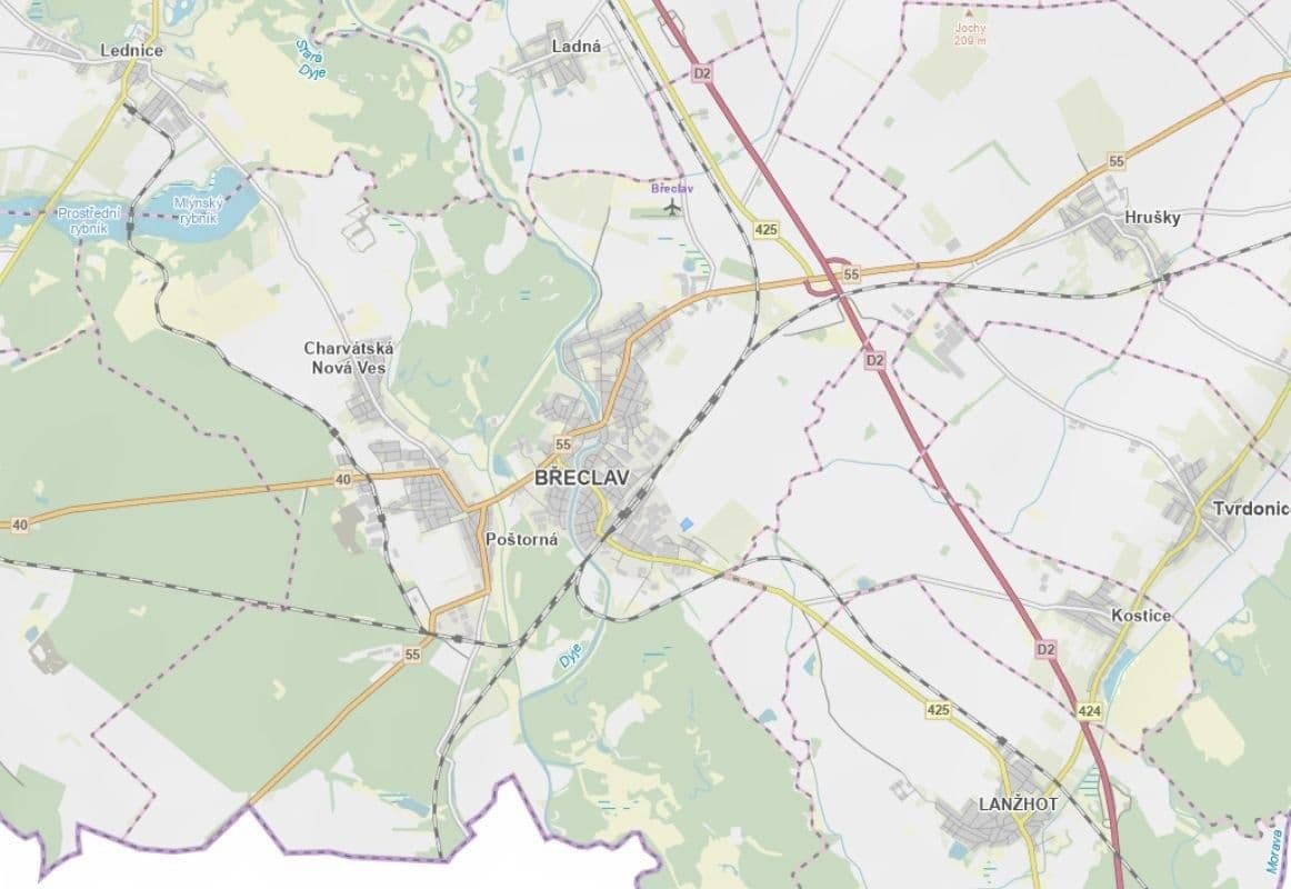 Prodej pozemku 14.244 m², Břeclav, Jihomoravský kraj Prodej pozemku 14.244 m², Břeclav, Jihomoravský kraj