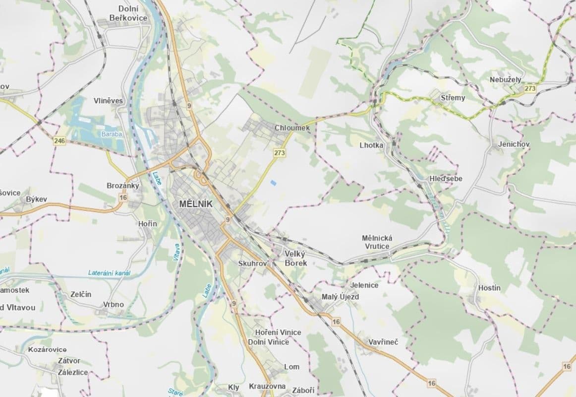 Prodej pozemku 1.677 m², Mělník, Středočeský kraj Prodej pozemku 1.677 m², Mělník, Středočeský kraj