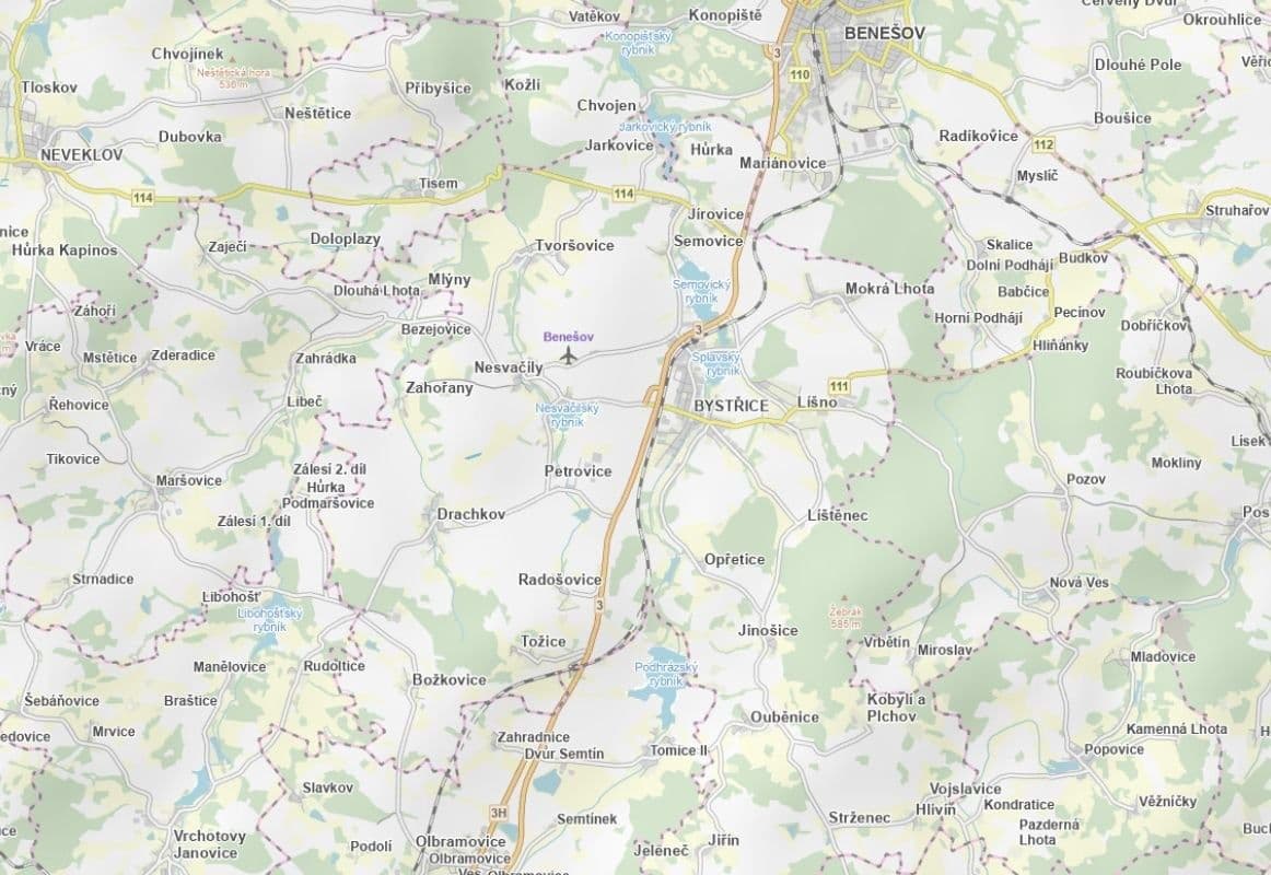 Prodej pozemku 5.702 m², Bystřice, Středočeský kraj Prodej pozemku 5.702 m², Bystřice, Středočeský kraj