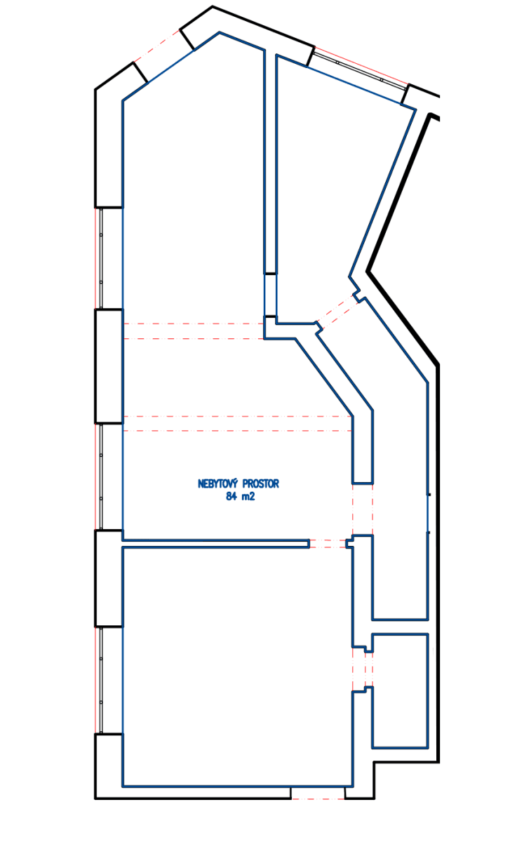 Pronájem nebytového prostoru 84 m², Matějovského, Praha, Praha Pronájem nebytového prostoru 84 m², Matějovského, Praha, Praha