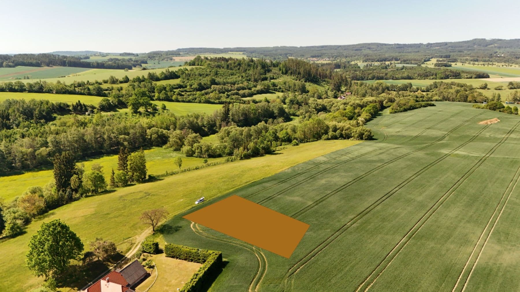 Prodej pozemku 1.150 m², Rožmitál pod Třemšínem, Středočeský kraj Prodej pozemku 1.150 m², Rožmitál pod Třemšínem, Středočeský kraj