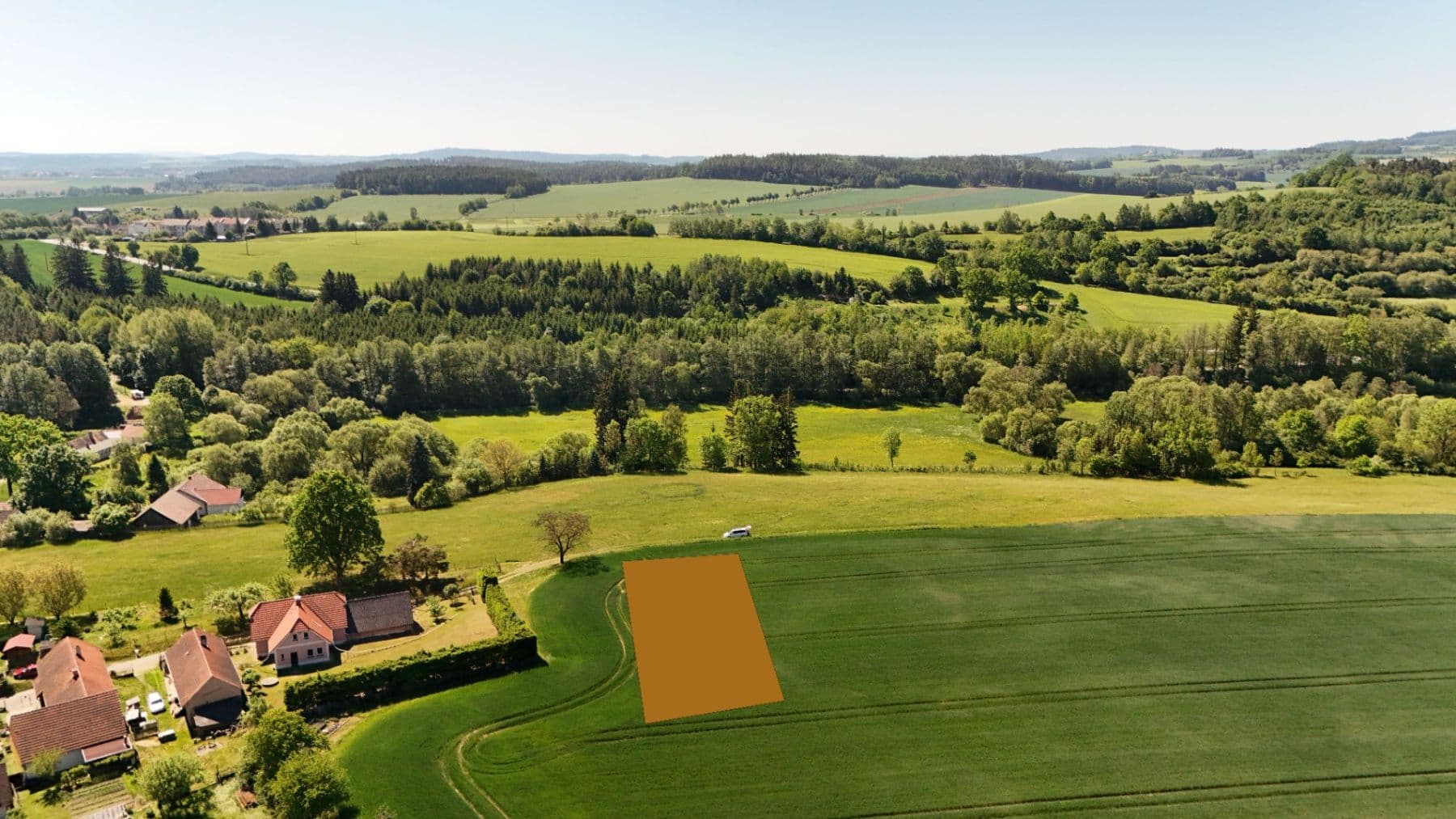 Prodej pozemku 1.150 m², Rožmitál pod Třemšínem, Středočeský kraj Prodej pozemku 1.150 m², Rožmitál pod Třemšínem, Středočeský kraj