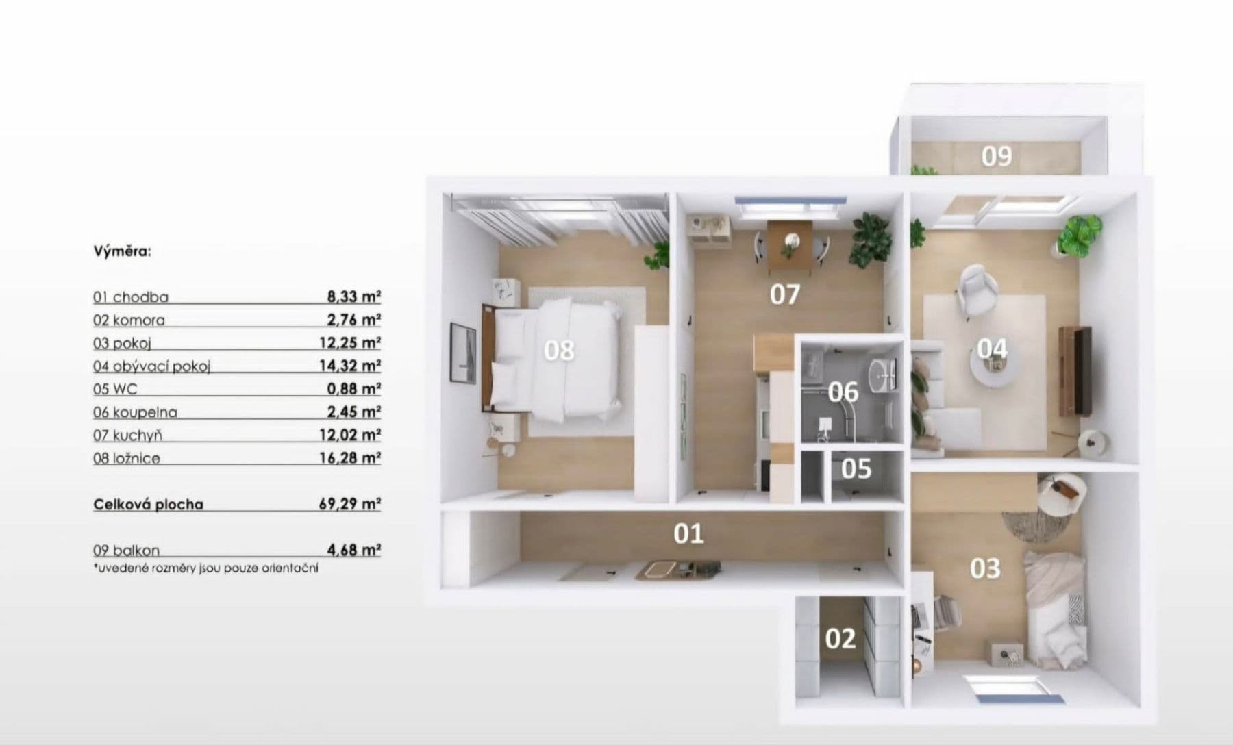 Prodej bytu 3+1 73 m², Pod Soudním vrchem, Znojmo, Jihomoravský kraj Prodej bytu 3+1 73 m², Pod Soudním vrchem, Znojmo, Jihomoravský kraj