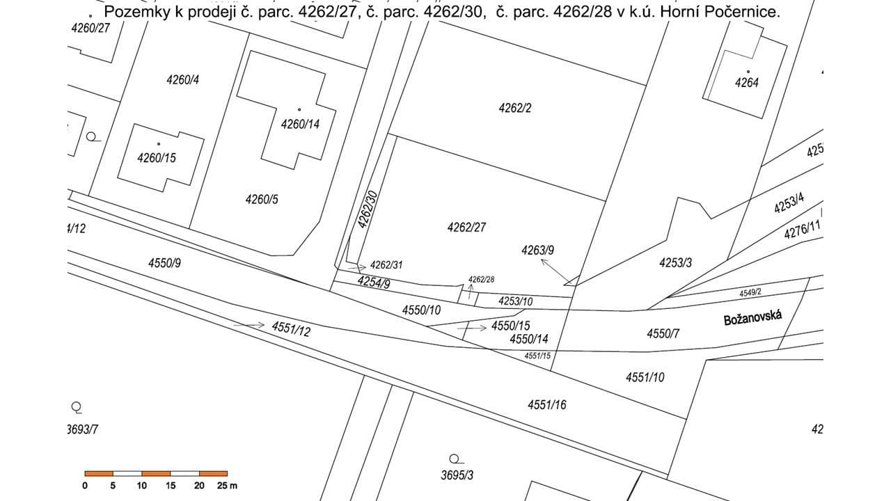 Prodej pozemku 889 m², Semonická, Praha, Praha Prodej pozemku 889 m², Semonická, Praha, Praha