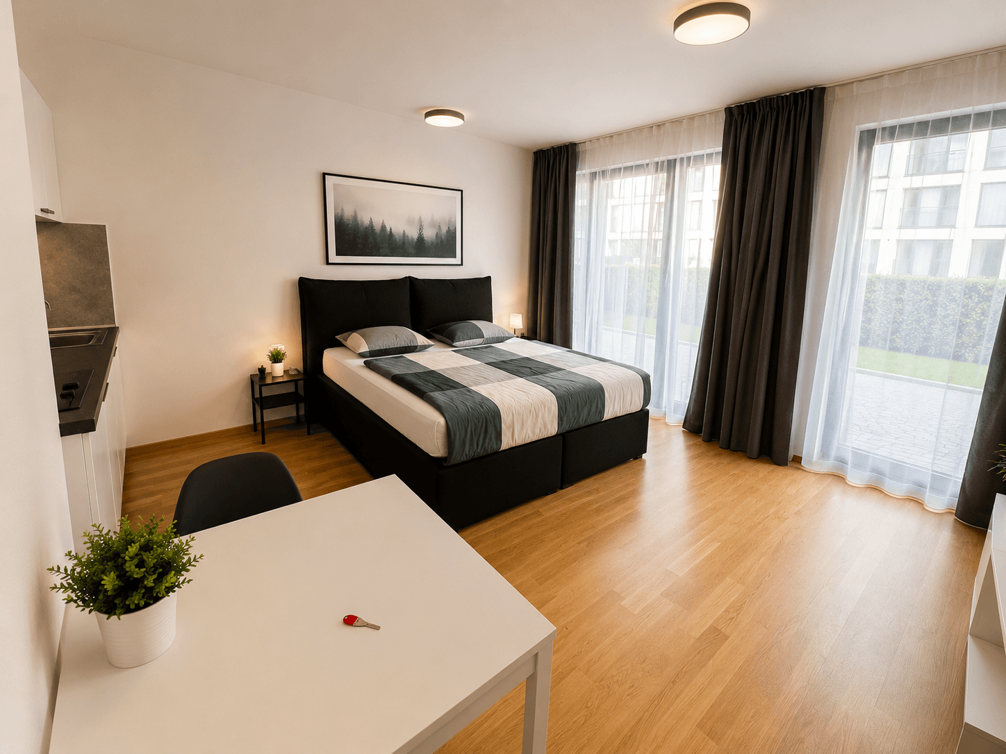 Pronájem bytu 1+kk 35 m², U Mlýnského kanálu, Praha, Praha Pronájem bytu 1+kk 35 m², U Mlýnského kanálu, Praha, Praha
