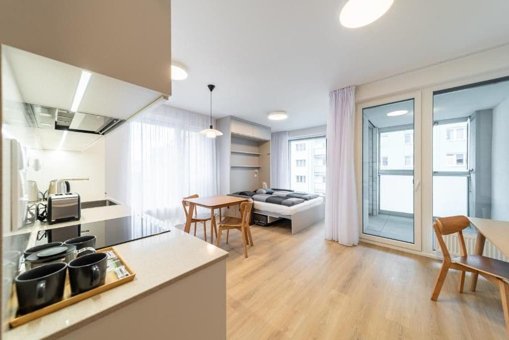 Pronájem bytu 1+kk 40 m², Vrbenského, Praha, Praha Pronájem bytu 1+kk 40 m², Vrbenského, Praha, Praha